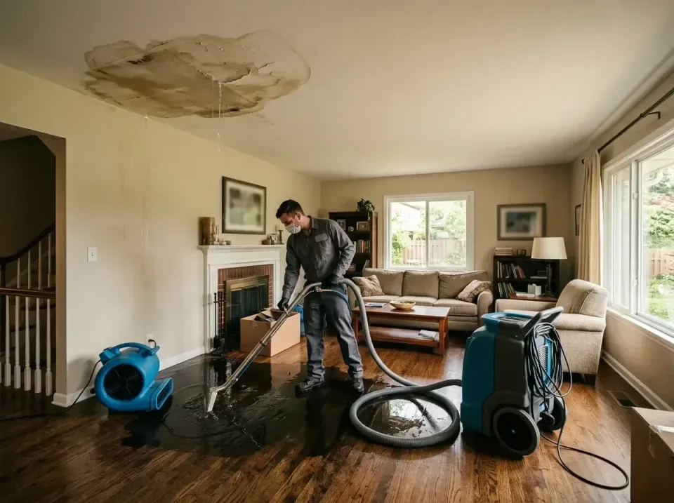 attic-pipe-burst-ceiling-drip-008 — frequently asked questions, Water Damage Restoration & Carpet Care in Helena Valley Sout…
